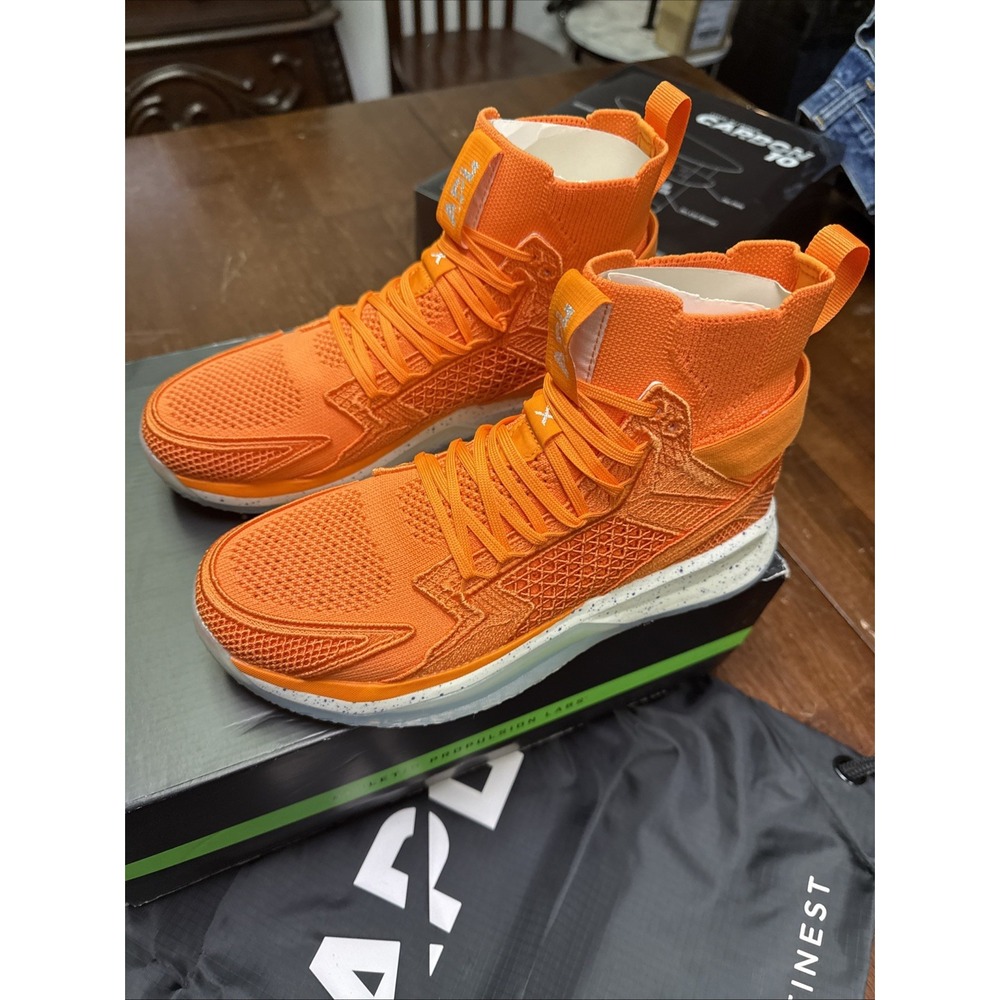 New Athletic Propulsion Labs APL Concept X Orange Basketball Shoes Size‎ M6.5 W8